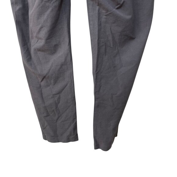 Eileen Fisher Washable Stretch Crepe Slim Ankle Pant Elastic Waist Size Medium - Picture 8 of 10